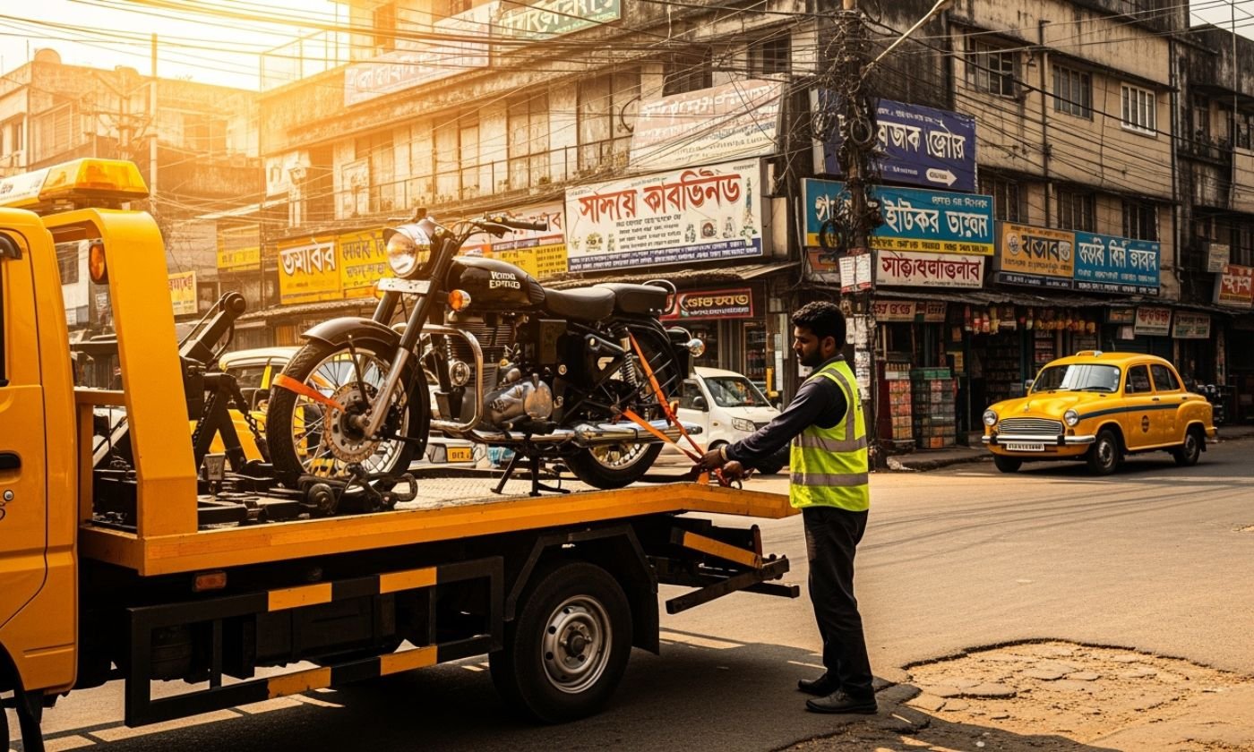 How to Choose the Best Bike Towing Service in Kolkata?